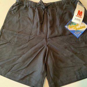 NWT MED Blk Shorts-Soft  Comfortable Rayon